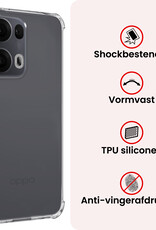 NoXx NoXx Oppo Reno13 Pro Hoesje Shockproof Met 2x Screenprotector
