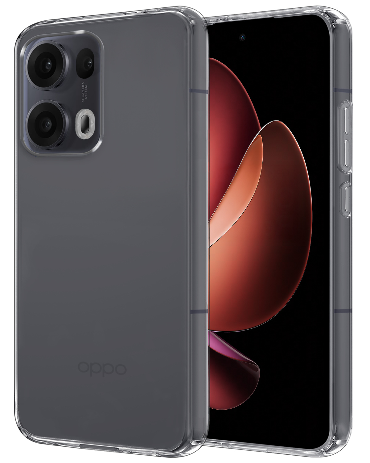 NoXx NoXx Oppo Reno13 Pro Hoesje Siliconen - Transparant