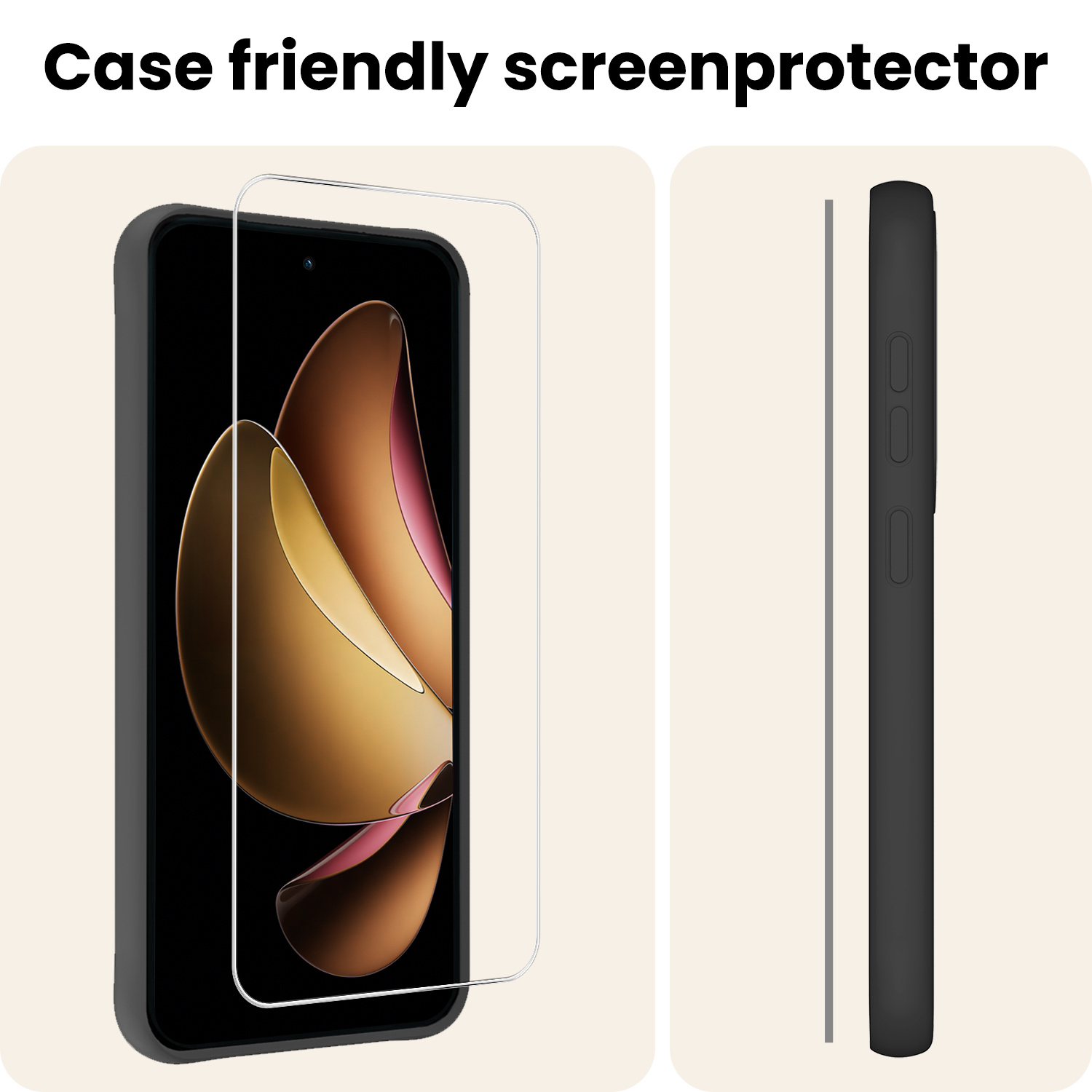 Nomfy Nomfy Oppo Reno13 Screenprotector - 3 PACK