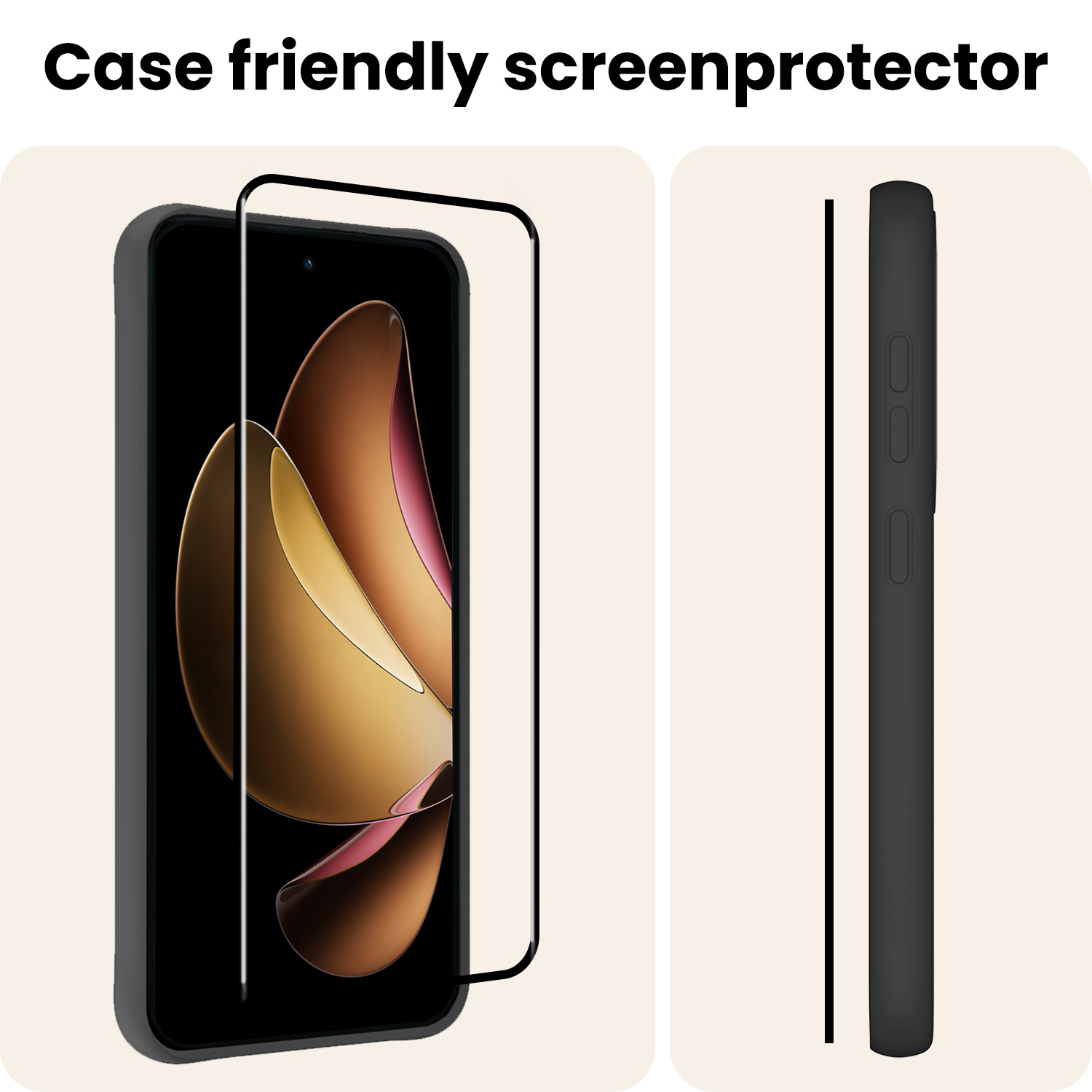 Nomfy Nomfy Oppo Reno13 Pro Screenprotector - 3 PACK