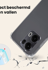 Nomfy Nomfy Oppo Reno13 Pro Hoesje Shockproof - Transparant