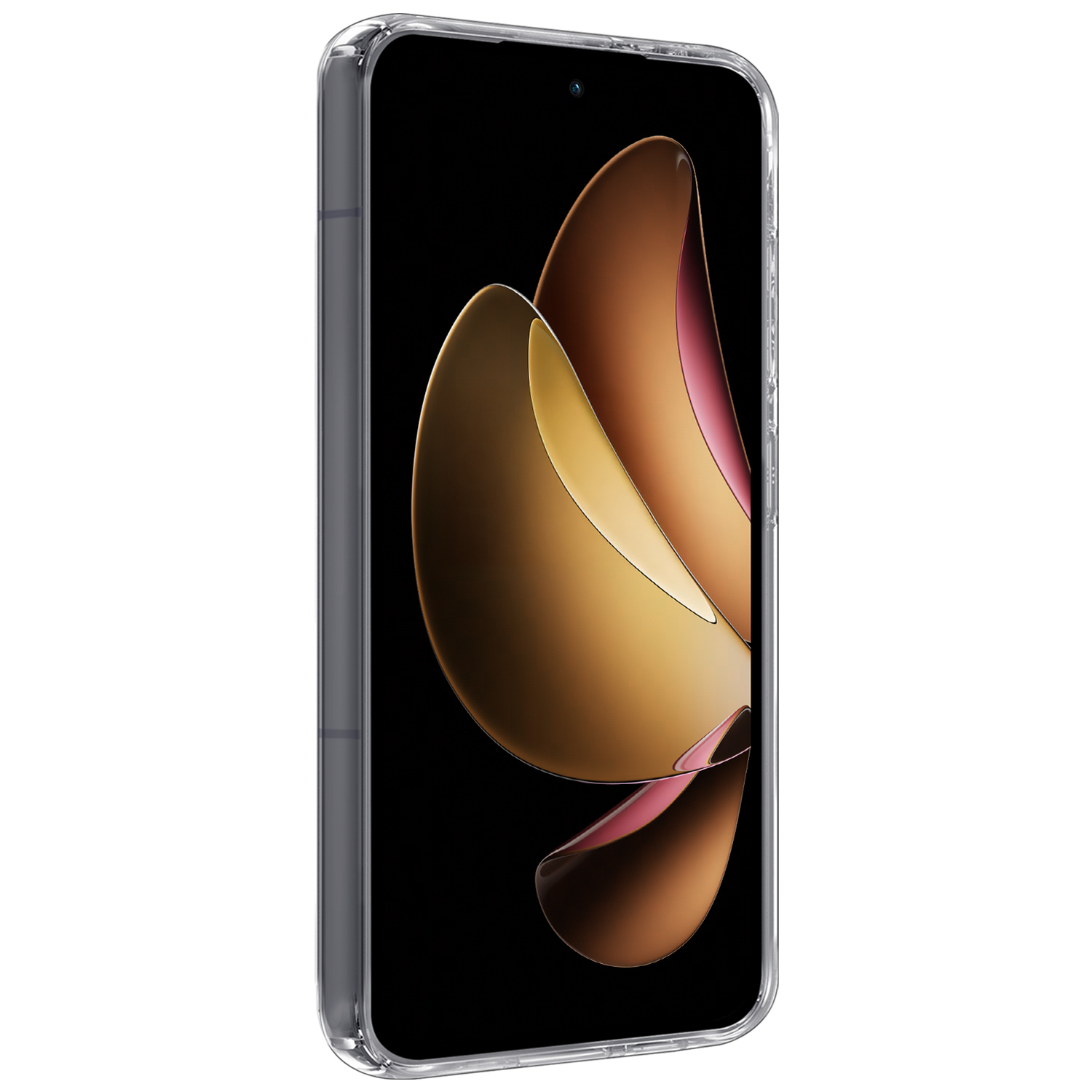 Nomfy Nomfy Oppo Reno13 Pro Hoesje Siliconen Met 2x Screenprotector - Transparant