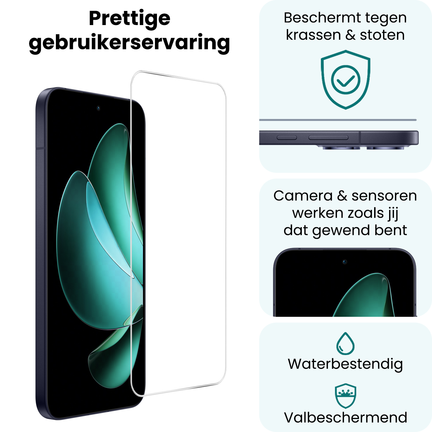 Forterra Forterra Oppo Reno13 Screenprotector - 2 PACK