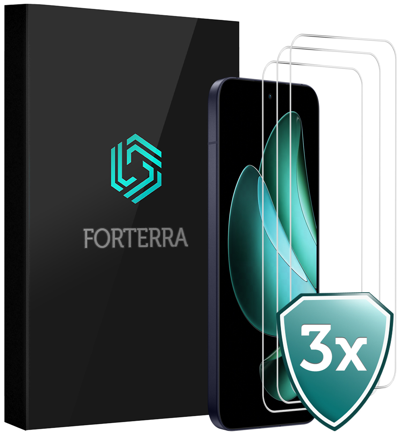 Forterra Forterra Oppo Reno13 Screenprotector - 3 PACK