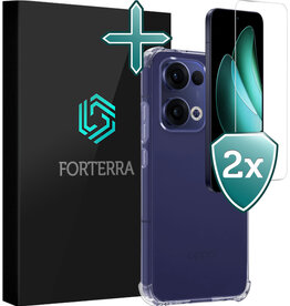 Forterra Forterra Oppo Reno13 Hoesje Shockproof Met 2x Screenprotector