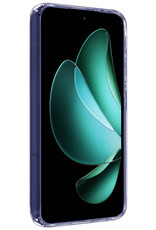 Forterra Forterra Oppo Reno13 Hoesje Siliconen - Transparant - 2 PACK