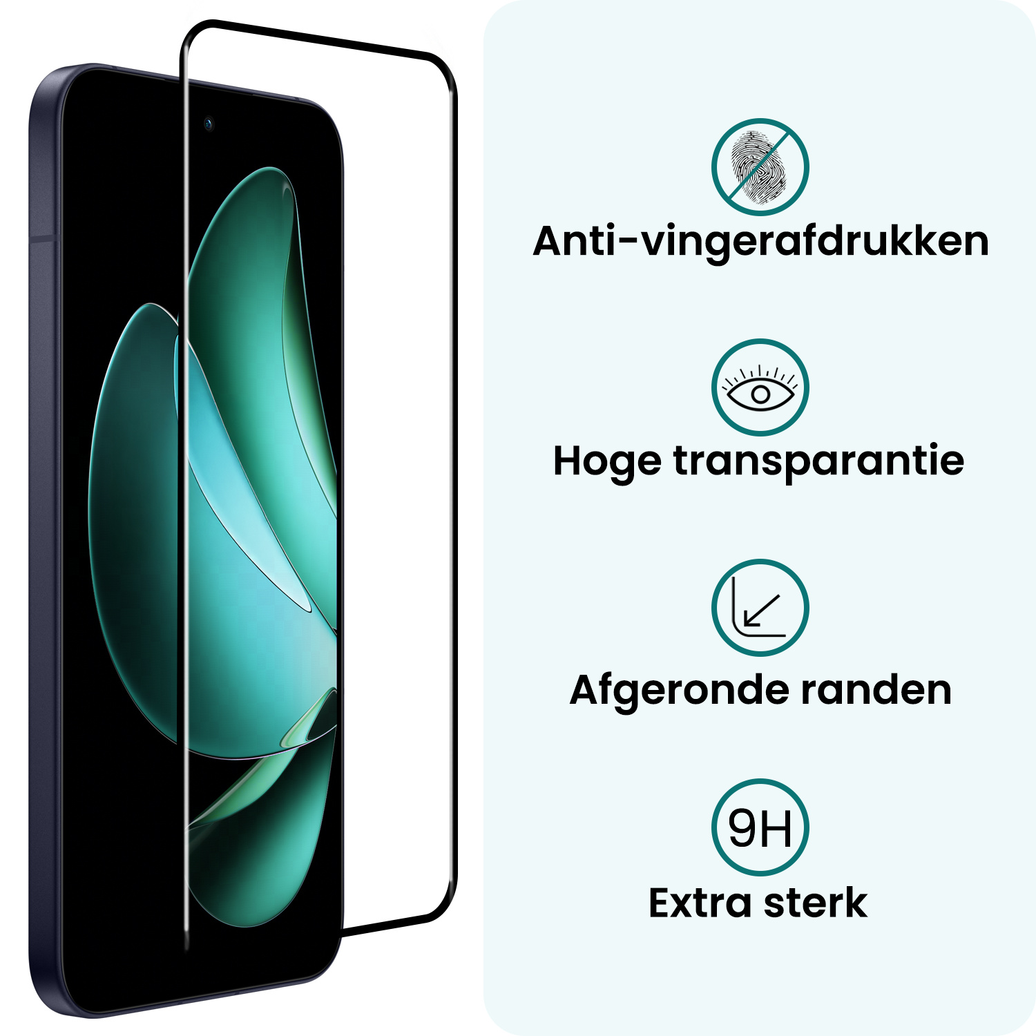 Forterra Forterra Oppo Reno13 Pro Screenprotector - 2 PACK