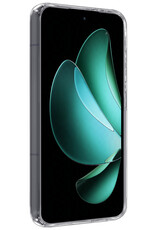 Forterra Forterra Oppo Reno13 Pro Hoesje Siliconen Met 2x Screenprotector - Transparant