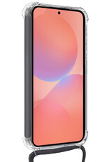 NoXx NoXx Samsung Galaxy A36 Hoesje Pashouder met Koord Met Screenprotector