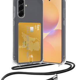 Nomfy Nomfy Samsung Galaxy A36 Hoesje Pashouder met Koord