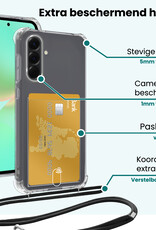 Forterra Forterra Samsung Galaxy A36 Hoesje Pashouder met Koord - 2 PACK