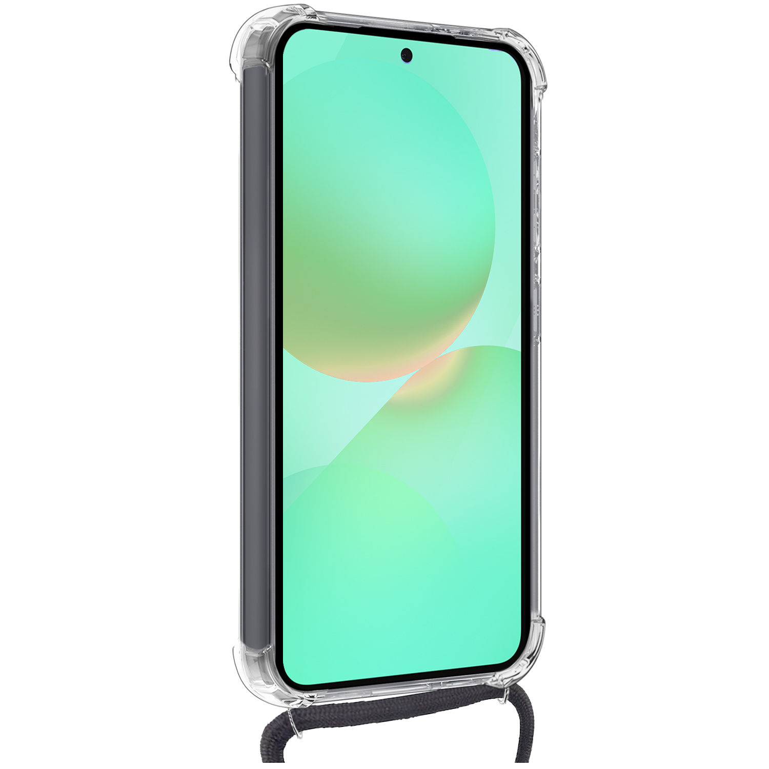 Forterra Forterra Samsung Galaxy A36 Hoesje Pashouder met Koord Met Screenprotector