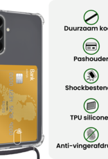 BASEY. BASEY. Samsung Galaxy A26 Hoesje Pashouder met Koord