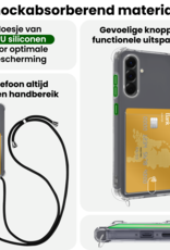 BASEY. BASEY. Samsung Galaxy A26 Hoesje Pashouder met Koord