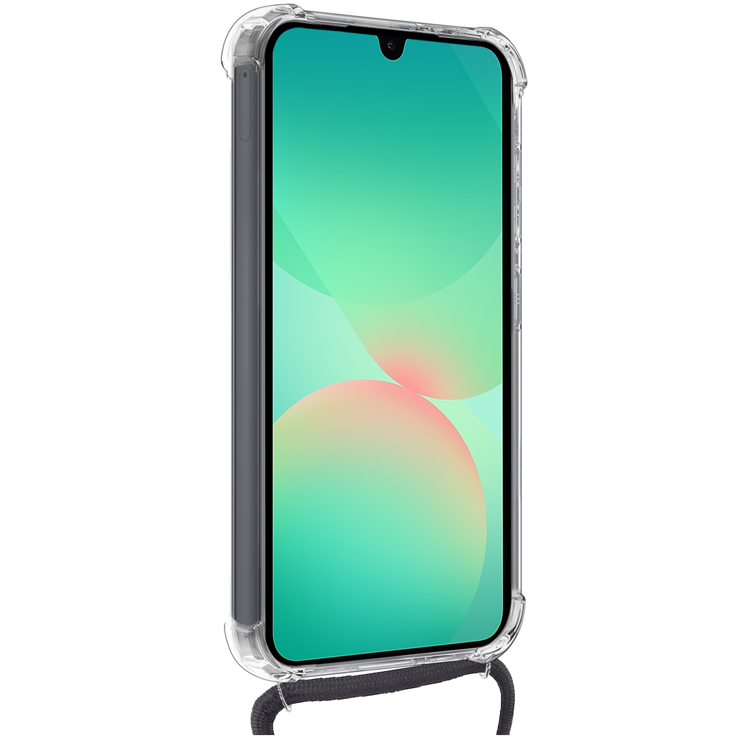 Forterra Forterra Samsung Galaxy A26 Hoesje Pashouder met Koord Met 2x Screenprotector