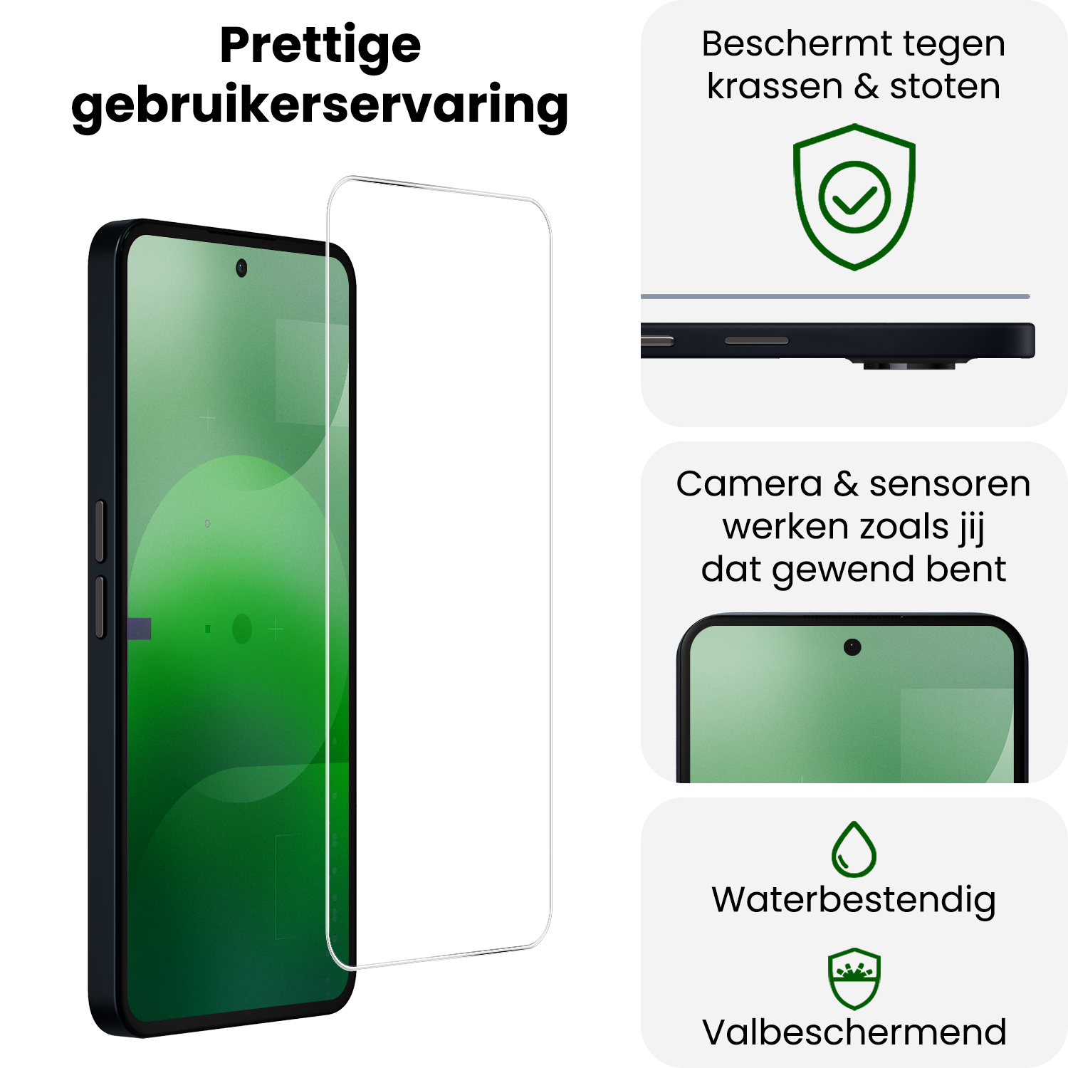 BASEY. BASEY. Nothing Phone (3a) Screenprotector - 2 PACK