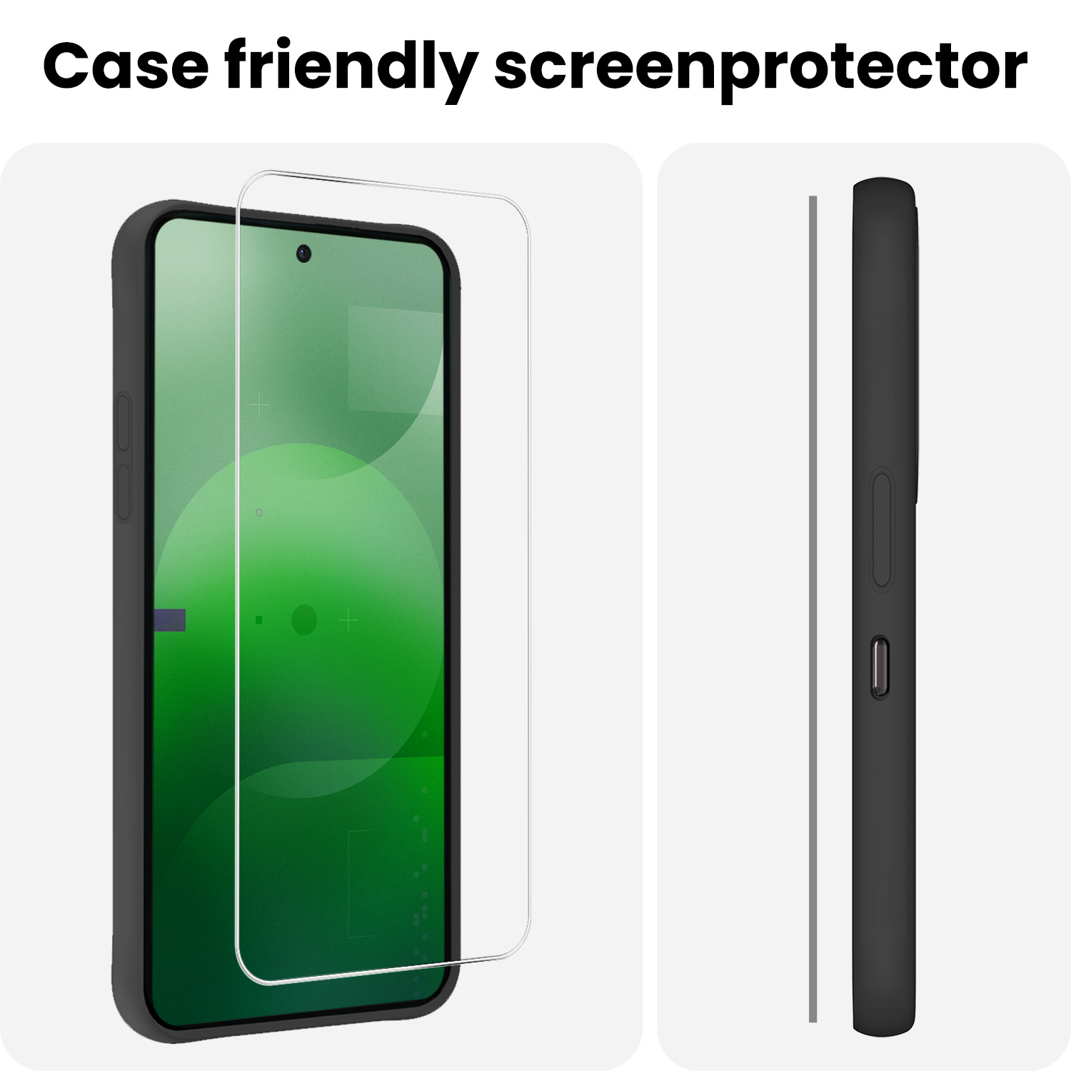 BASEY. BASEY. Nothing Phone (3a) Screenprotector - 2 PACK