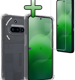 BASEY. BASEY. Nothing Phone (3a) Hoesje Shockproof Met Screenprotector