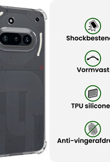BASEY. BASEY. Nothing Phone (3a) Hoesje Shockproof Met 2x Screenprotector