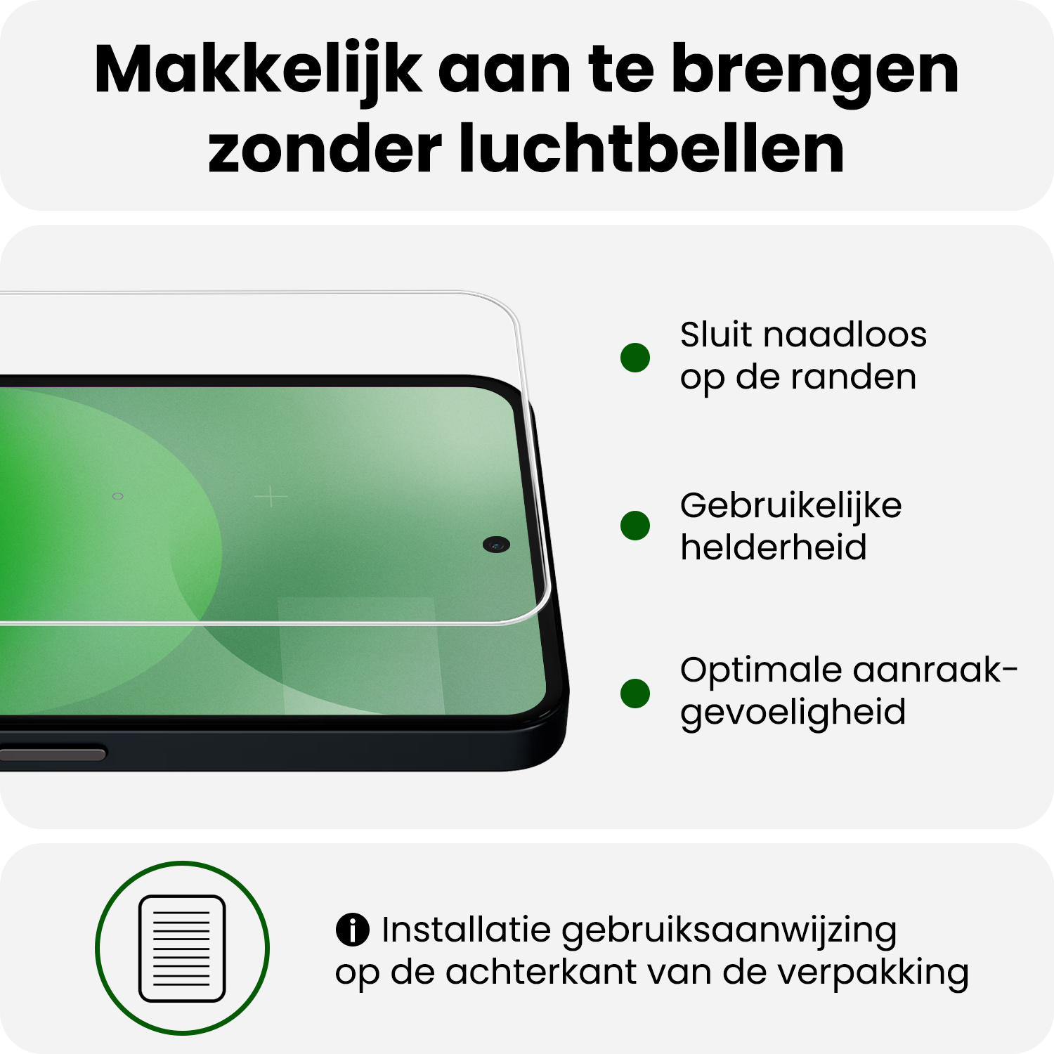 BASEY. BASEY. Nothing Phone (3a) Hoesje Siliconen Met 2x Screenprotector - Transparant