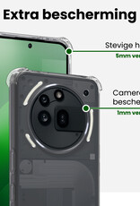 BASEY. BASEY. Nothing Phone (3a) Pro Hoesje Shockproof Met Screenprotector