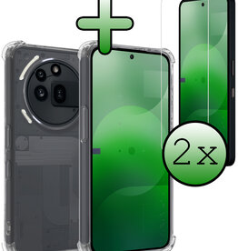 BASEY. BASEY. Nothing Phone (3a) Pro Hoesje Shockproof Met 2x Screenprotector