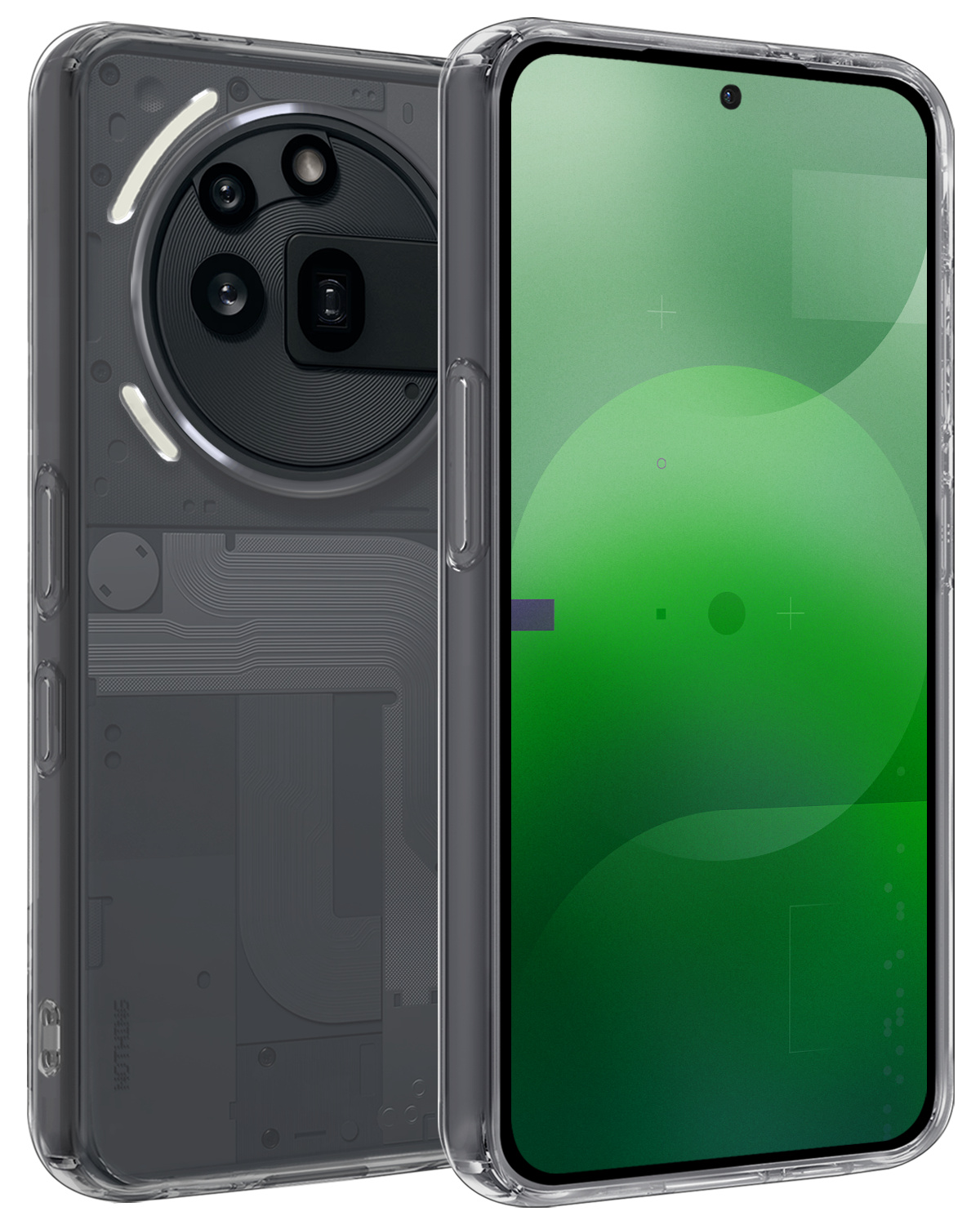 BASEY. BASEY. Nothing Phone (3a) Pro Hoesje Siliconen - Transparant