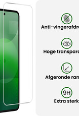 BASEY. BASEY. Nothing Phone (3a) Pro Hoesje Siliconen Met Screenprotector - Transparant