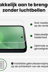 BASEY. BASEY. Nothing Phone (3a) Pro Hoesje Siliconen Met 2x Screenprotector - Transparant