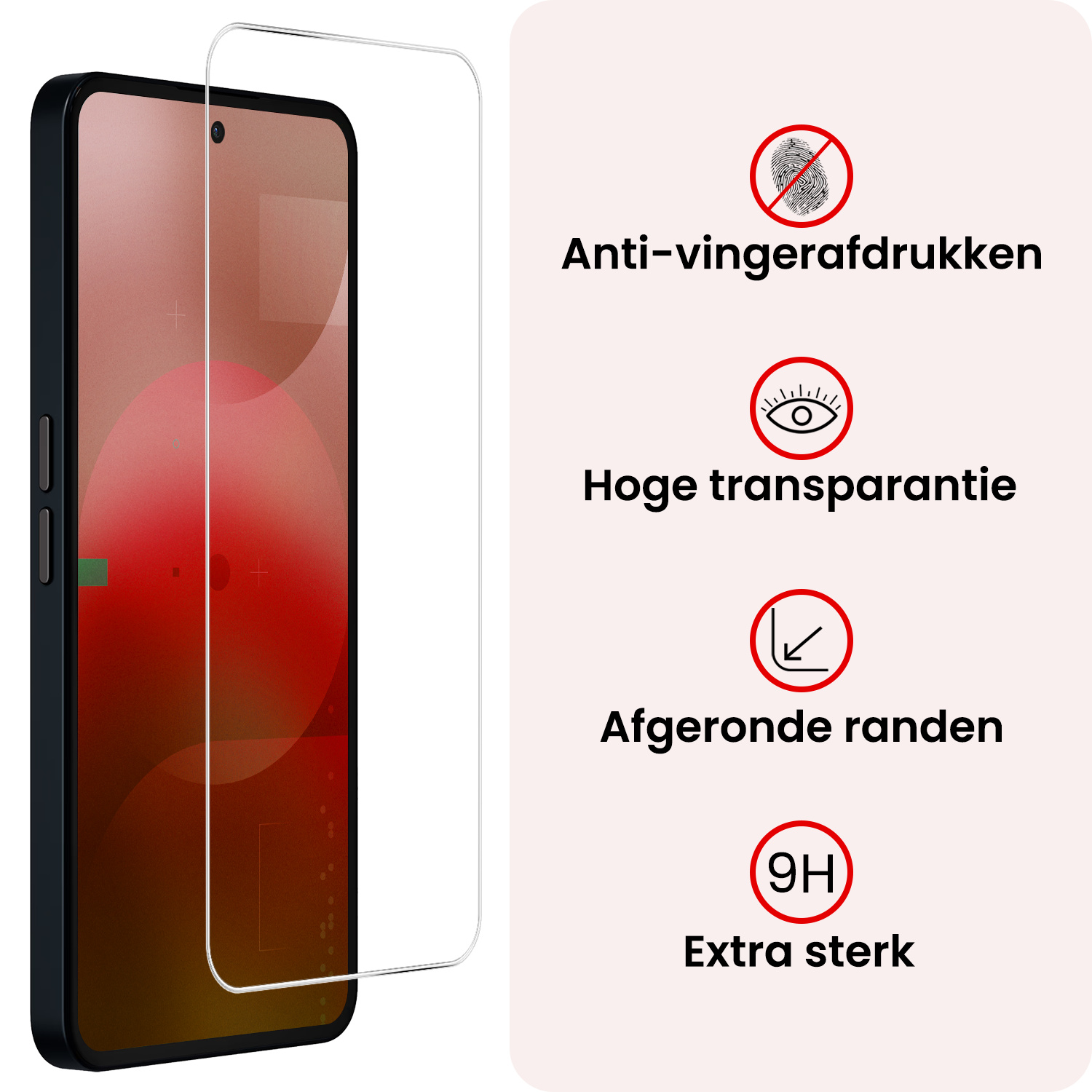 NoXx NoXx Nothing Phone (3a) Screenprotector - 2 PACK