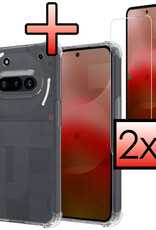 NoXx NoXx Nothing Phone (3a) Hoesje Shockproof Met 2x Screenprotector