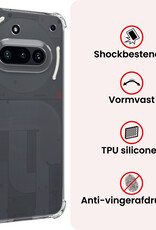 NoXx NoXx Nothing Phone (3a) Hoesje Shockproof Met 2x Screenprotector
