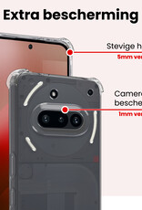 NoXx NoXx Nothing Phone (3a) Hoesje Shockproof Met 2x Screenprotector
