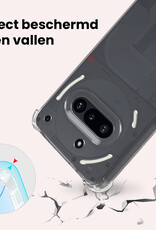 NoXx NoXx Nothing Phone (3a) Hoesje Shockproof Met 2x Screenprotector