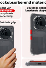 NoXx NoXx Nothing Phone (3a) Pro Hoesje Shockproof Met Screenprotector