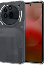 NoXx NoXx Nothing Phone (3a) Pro Hoesje Siliconen - Transparant