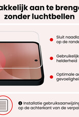 NoXx NoXx Nothing Phone (3a) Pro Hoesje Siliconen Met Screenprotector - Transparant