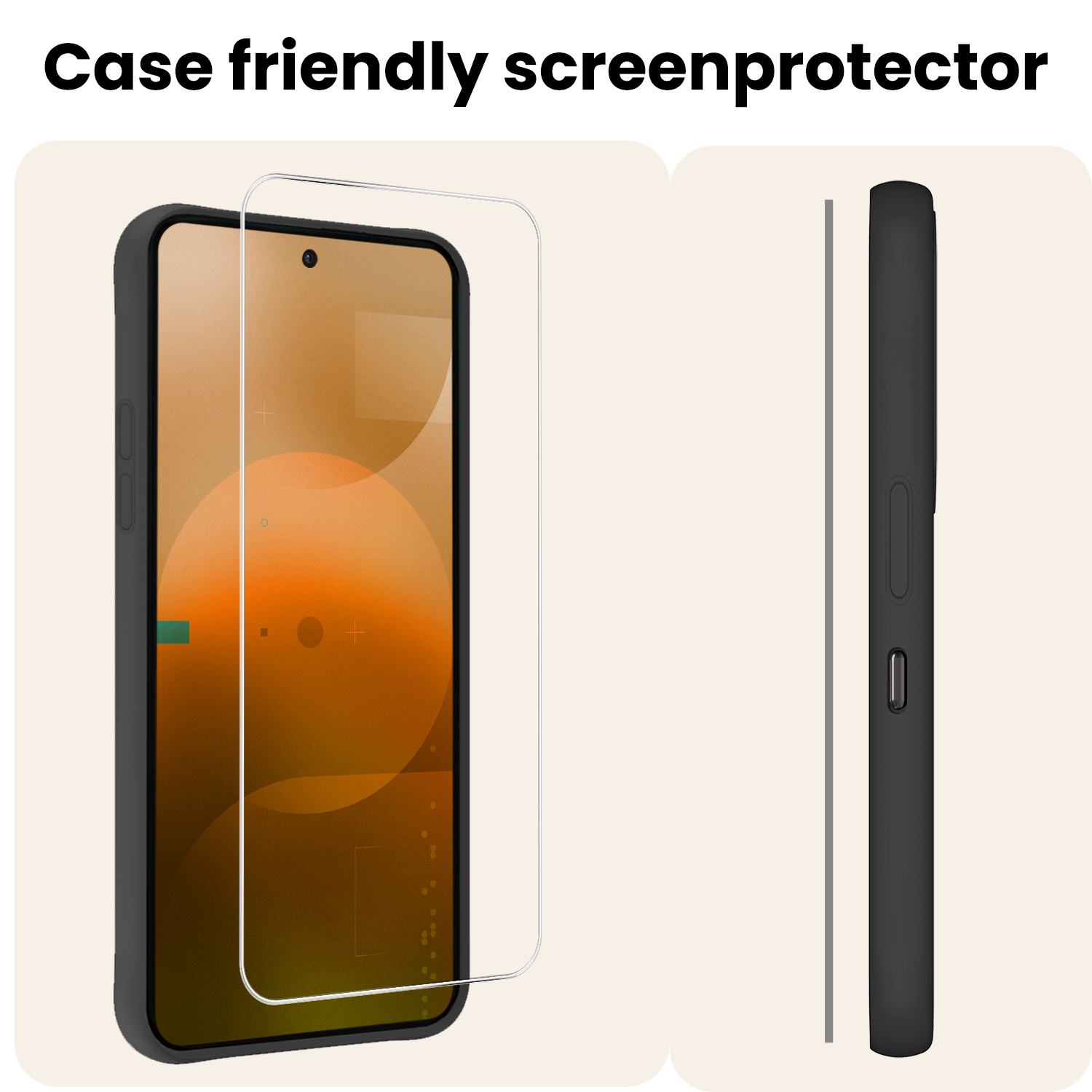 Nomfy Nomfy Nothing Phone (3a) Screenprotector - 3 PACK