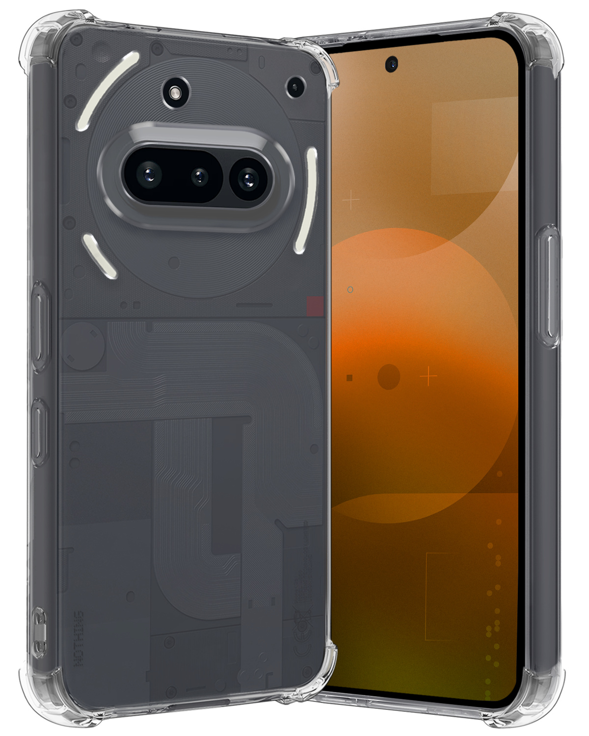 Nomfy Nomfy Nothing Phone (3a) Hoesje Shockproof - Transparant