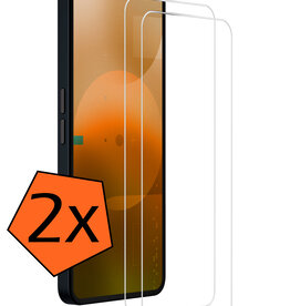 Nomfy Nomfy Nothing Phone (3a) Pro Screenprotector - 2 PACK