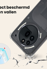 Nomfy Nomfy Nothing Phone (3a) Pro Hoesje Shockproof Met 2x Screenprotector