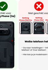 Forterra Forterra Nothing Phone (3a) Screenprotector Glas
