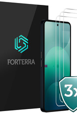Forterra Forterra Nothing Phone (3a) Screenprotector Glas - 3 PACK
