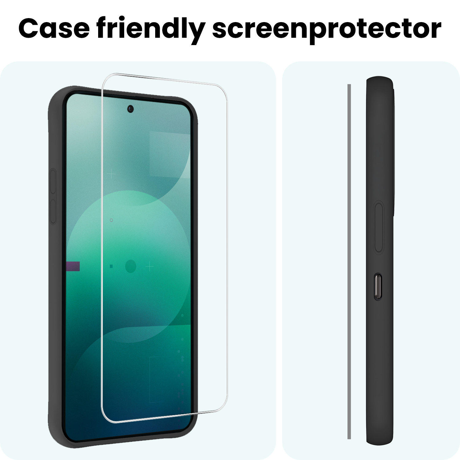 Forterra Forterra Nothing Phone (3a) Screenprotector Glas - 3 PACK