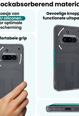 Forterra Forterra Nothing Phone (3a) Hoesje Siliconen - Transparant