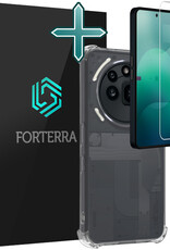 Forterra Forterra Nothing Phone (3a) Pro Hoesje Shockproof Met Screenprotector