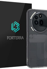 Forterra Forterra Nothing Phone (3a) Pro Hoesje Siliconen - Transparant