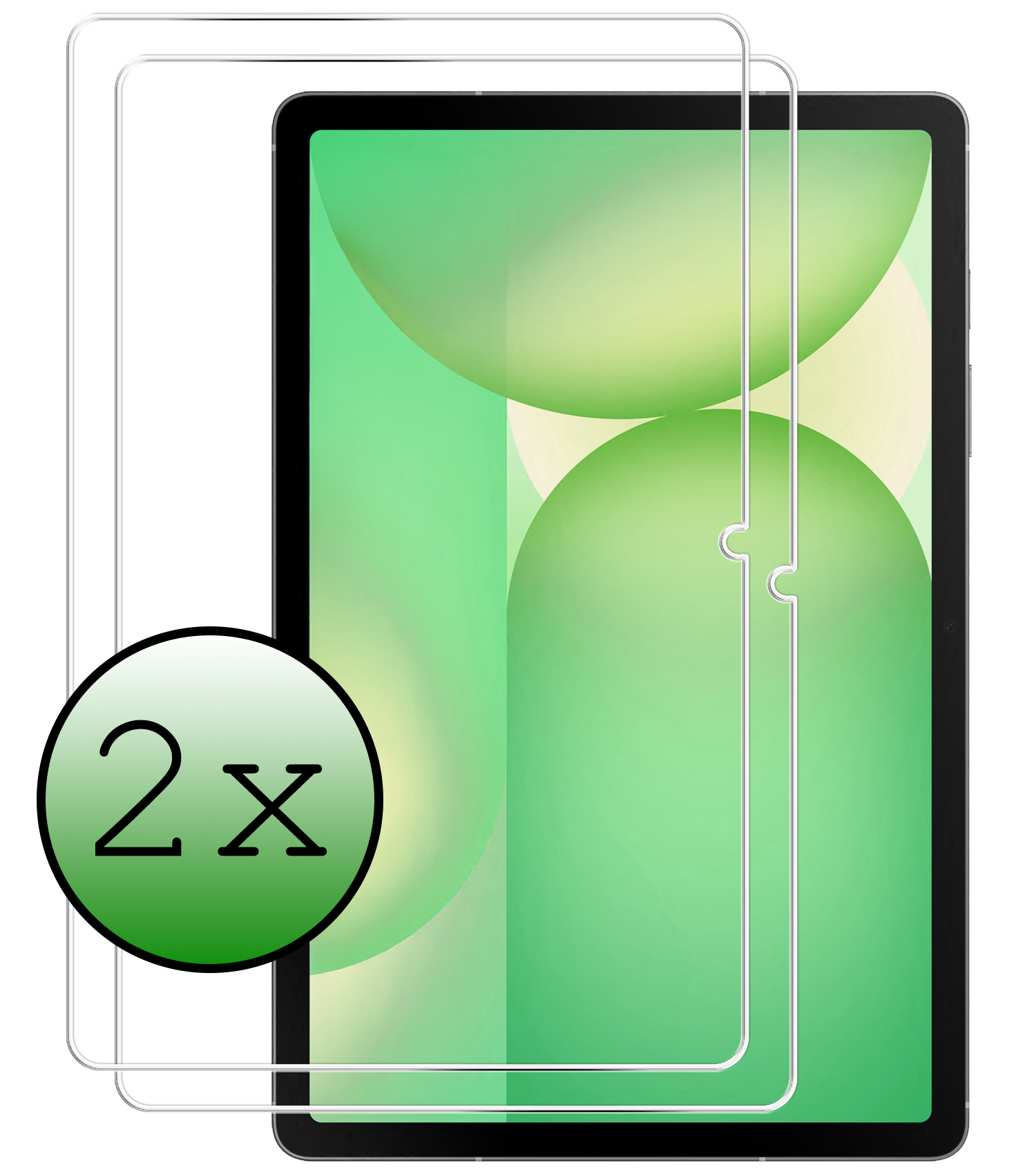 BASEY. BASEY. Samsung Galaxy Tab S10 FE Plus Screenprotector - 2 PACK