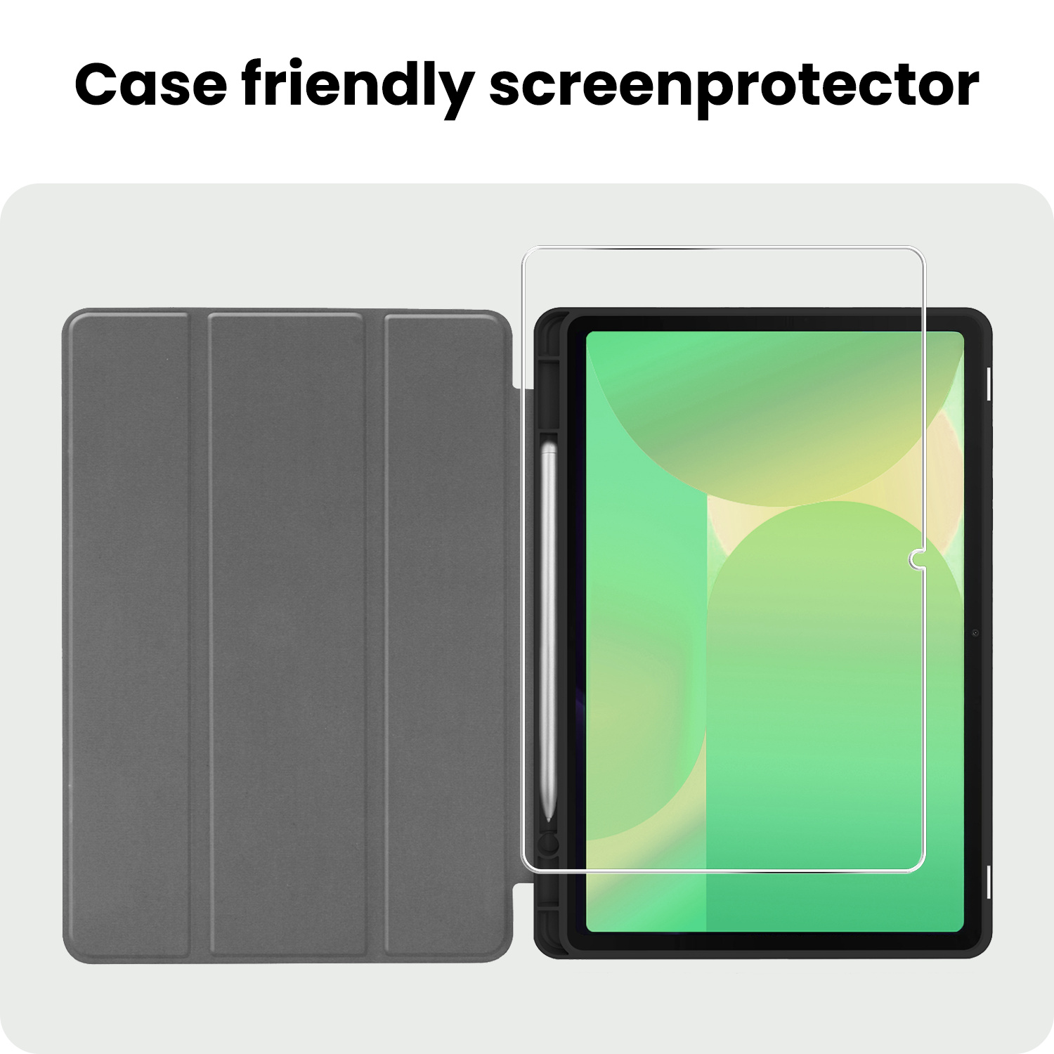 BASEY. BASEY. Samsung Galaxy Tab S10 FE Plus Screenprotector - 2 PACK