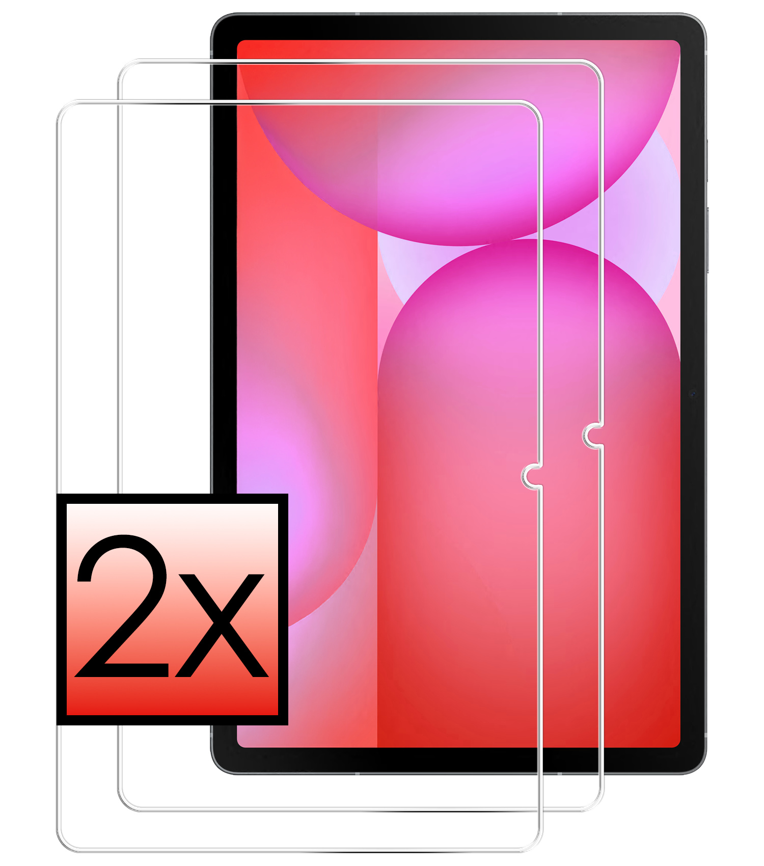 NoXx NoXx Samsung Galaxy Tab S10 FE Plus Screenprotector - 2 PACK